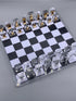 Zee Designs Plexiglass Contemporary Masterpiece Chess Set