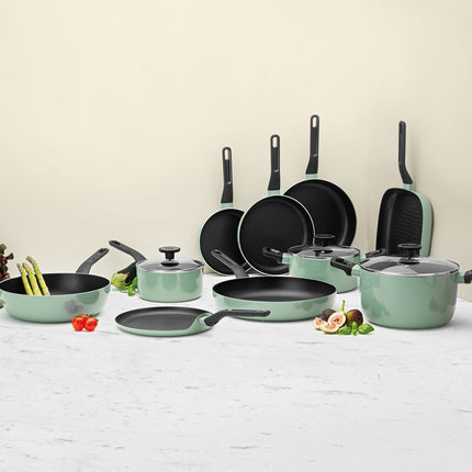 BergHoff Leo Open Wok 28cm Slate