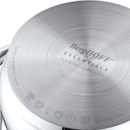 BergHoff Essentials 12 Pcs Cookware Set Gourmet Stainless Steel