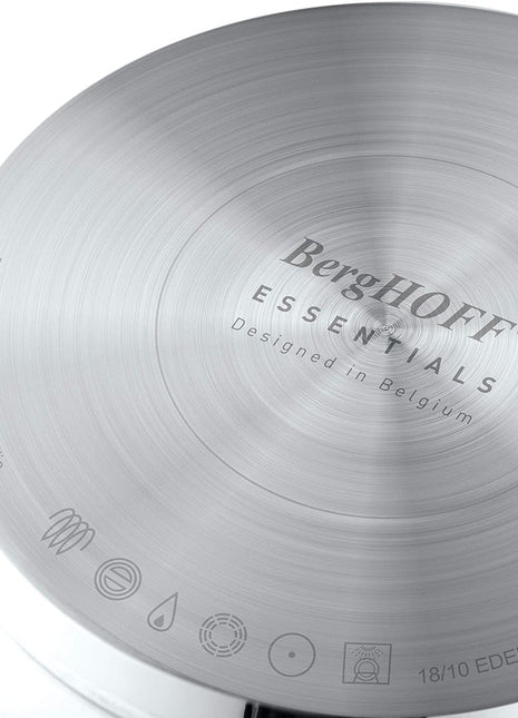 BergHoff Essentials 12 Pcs Cookware Set Gourmet Stainless Steel