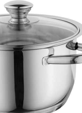 BergHoff Essentials 12 Pcs Cookware Set Gourmet Stainless Steel