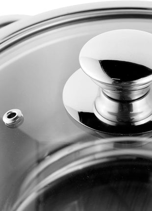 BergHoff Essentials 12 Pcs Cookware Set Gourmet Stainless Steel