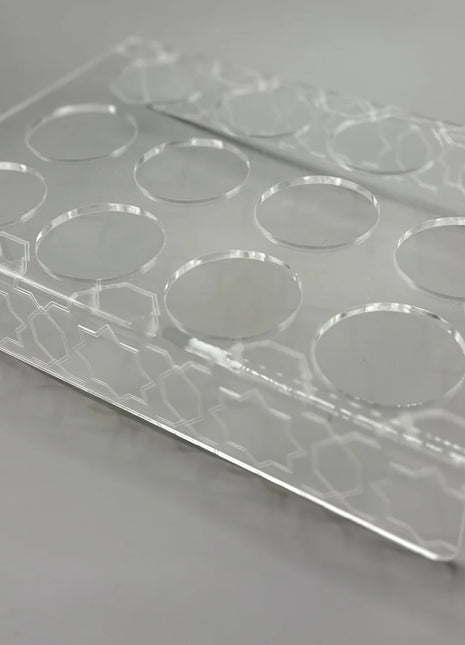 Zee Designs Plexi Glass Arabic Coffee Cup Holder