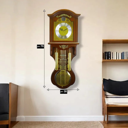 Big Ben Classic Pendulum Wooden Wall Clock