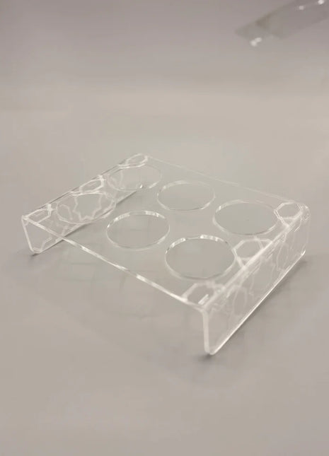 Zee Designs Plexi Glass Arabic Coffee Cup Holder