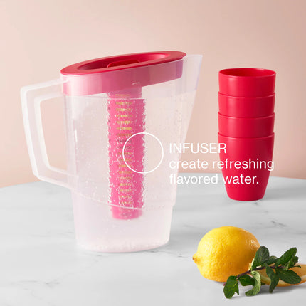M-Design Fridge Door Jug with Infuser 2,2 L