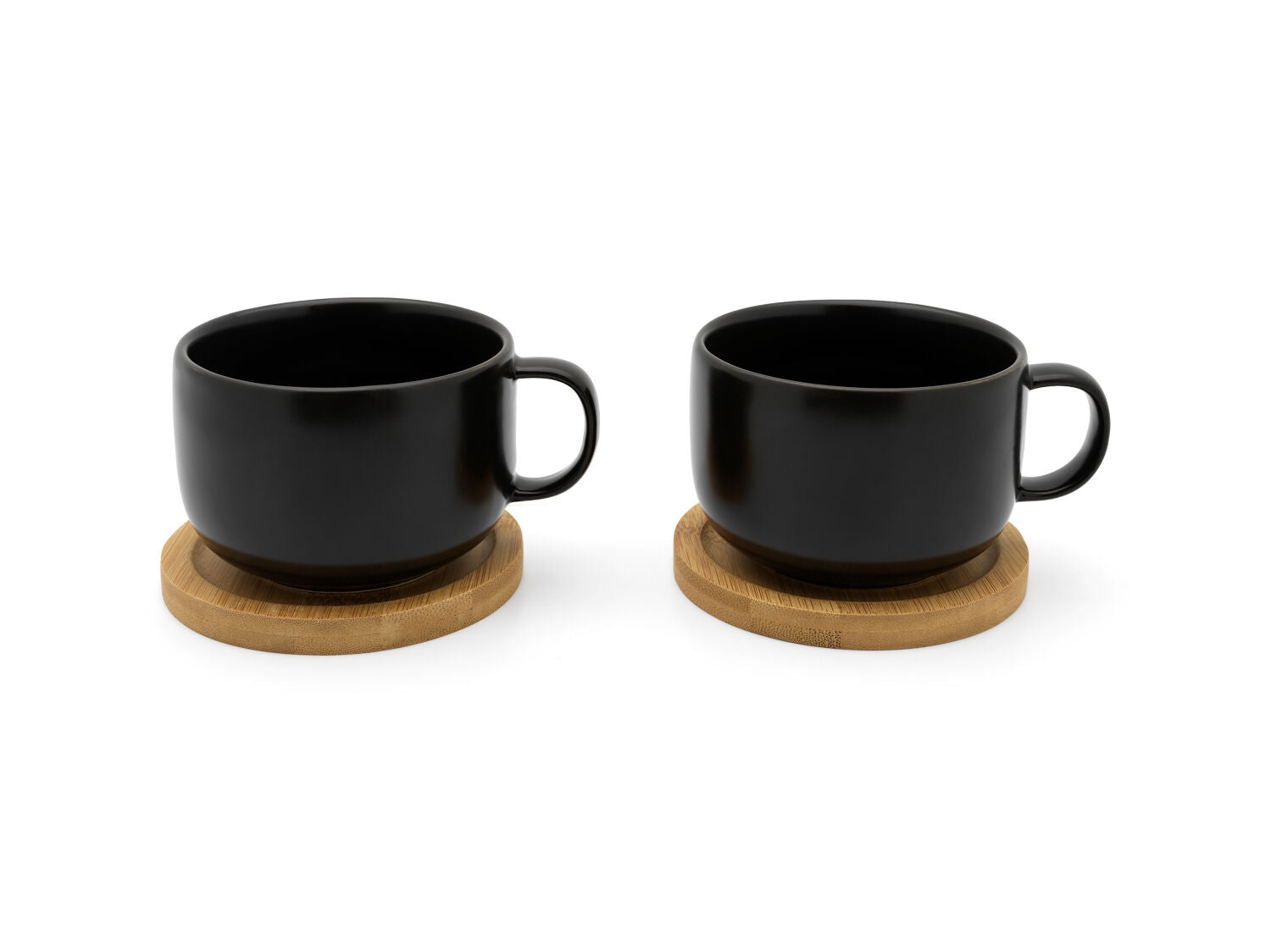 bredemeijer Tea cup Umea Set with Bamboo Coasters