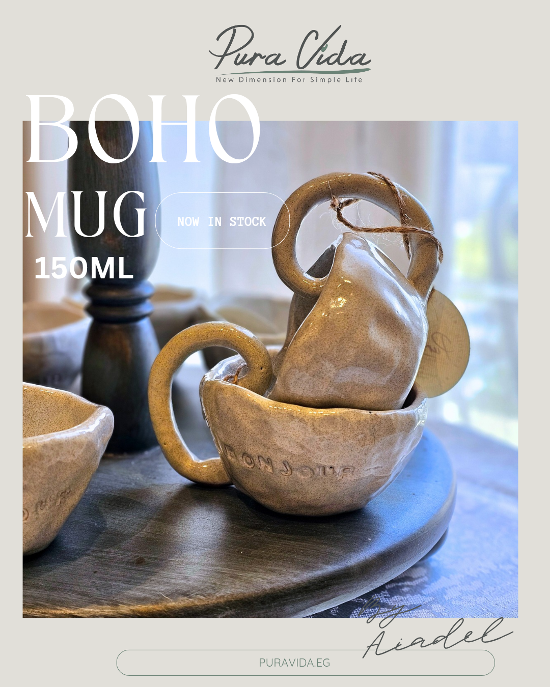 Pura Vida Boho Mug 150ml