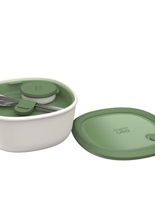 BergHoff Leo Salad Bowl with Flatware Set