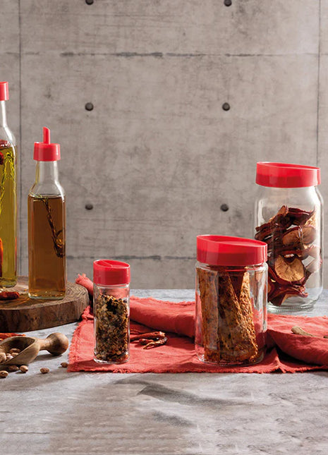 Pasabahce Zest Oil & Vinegar Bottle Set - 250 ml (Set of 2)