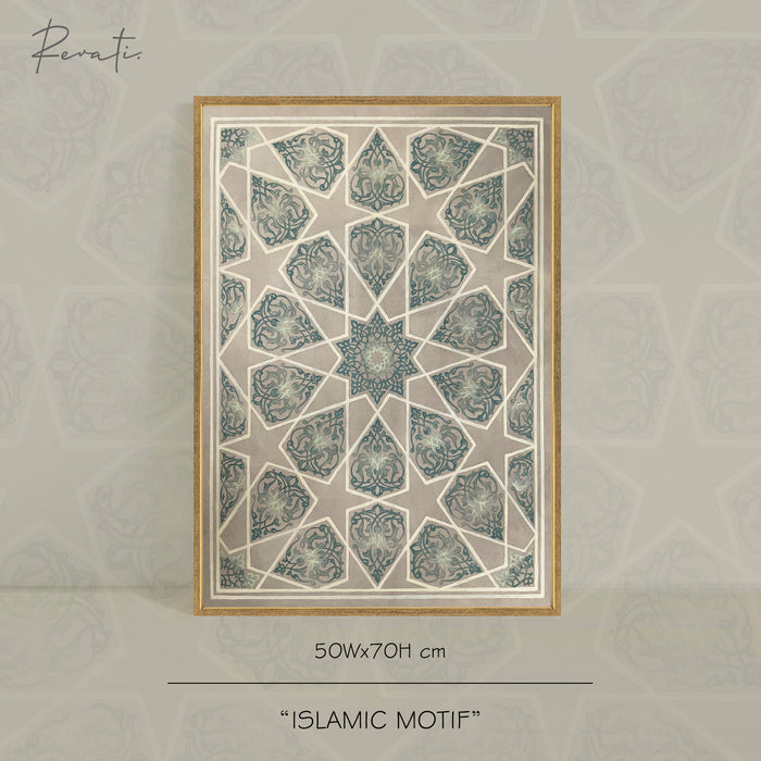 Revati Oil painting (Islamic Pattern Collection)