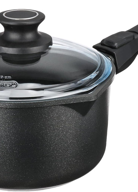 First Titanium Milk and Sauce Pot with Removable Handle 18 cm