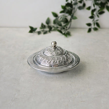 Arze Arabic Cloche Dome Platter