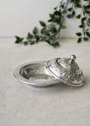 Arze Arabic Cloche Dome Platter