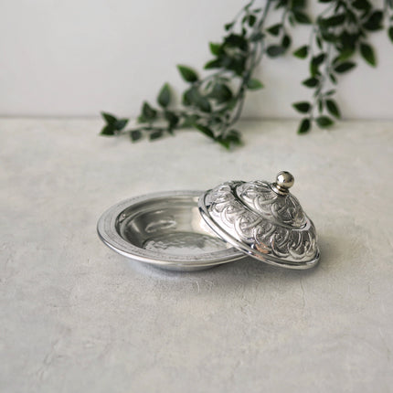 Arze Arabic Cloche Dome Platter