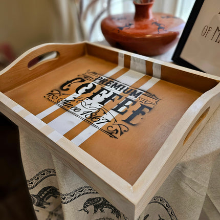 Pura Vida Vintage Coffee Tray