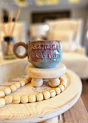 Pura Vida Winter Themed Authentic Mug (Large Size)