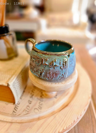 Pura Vida Winter Themed Authentic Mug (Medium Size)