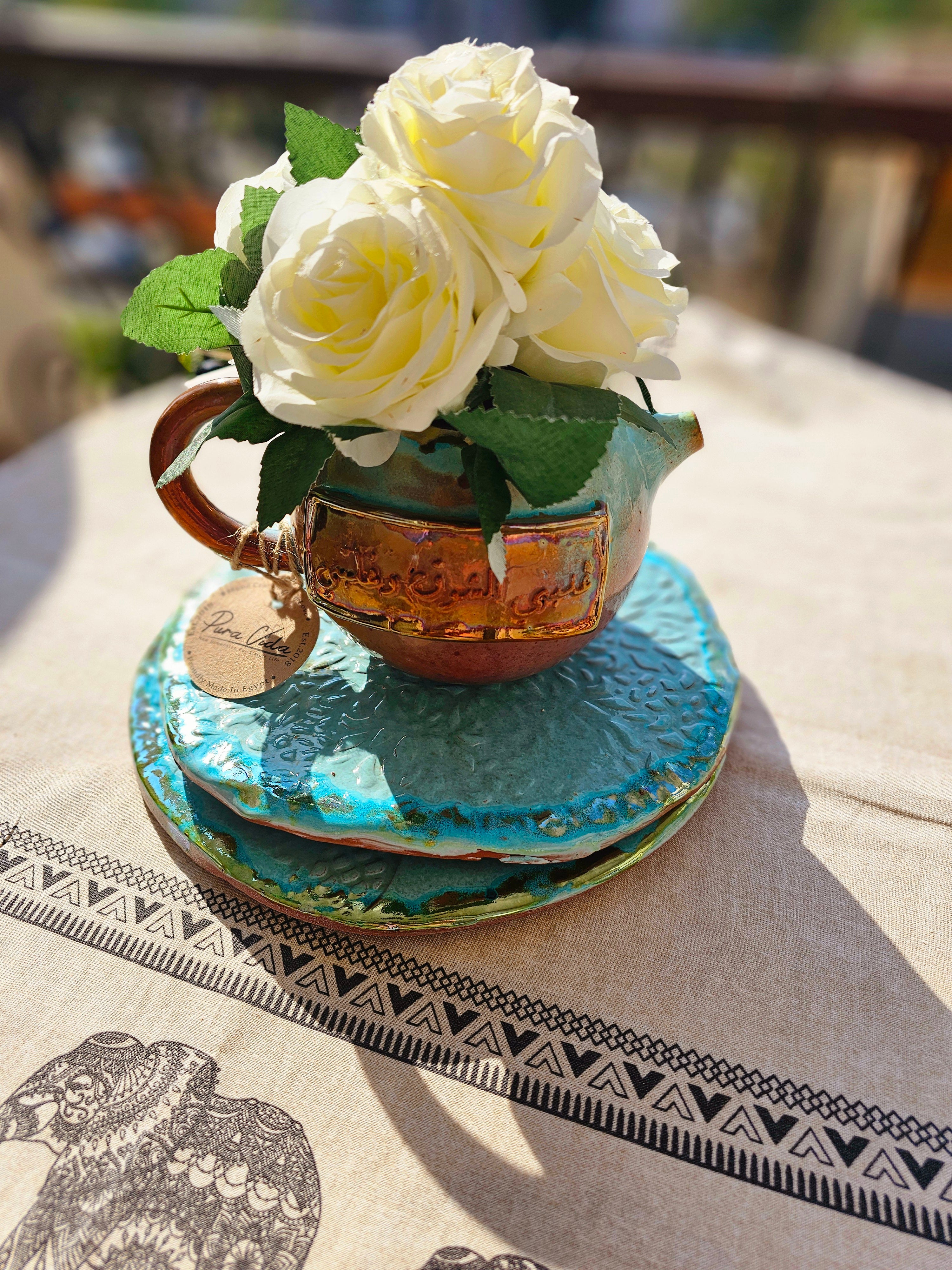 Pura Vida Plates & Vase Bundle