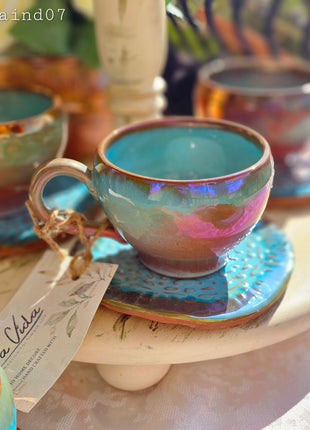 Pura Vida Artistic Set (2 Mugs & 2 Saucers)