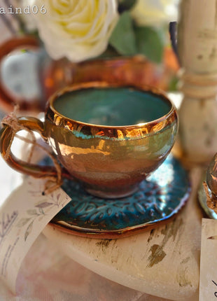 Pura Vida Artistic Set (2 Mugs & 2 Saucers)