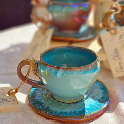 Pura Vida Artistic Set (2 Mugs & 2 Saucers)
