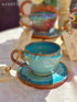 Pura Vida Artistic Set (2 Mugs & 2 Saucers)