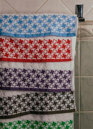 J Linens Blue Stars Large Set