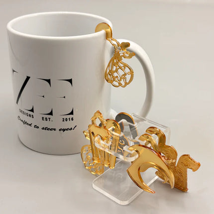 Zee Designs Plexi Glass Ramadan Decorative Adornments