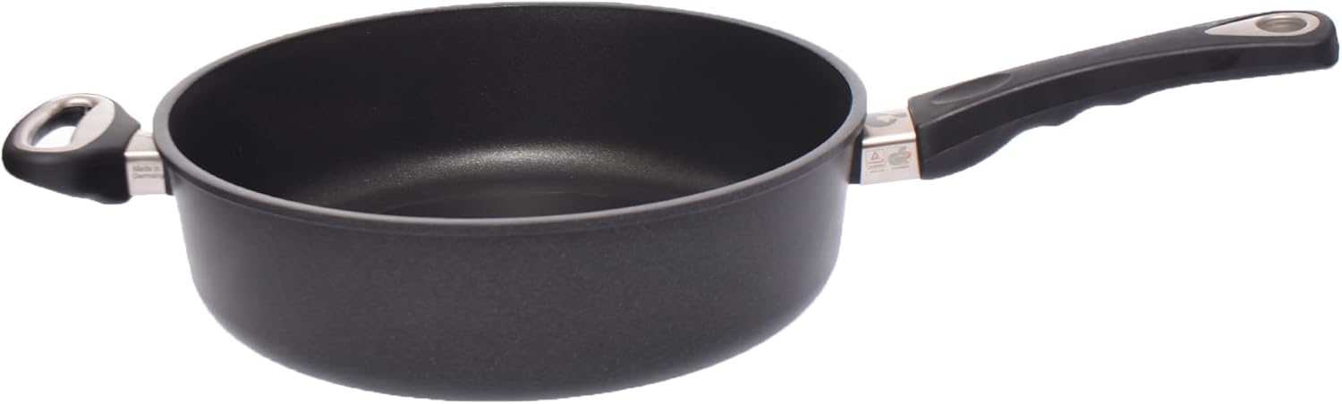 First Titanium Braise Pan with Long and Side Handle 28 cm