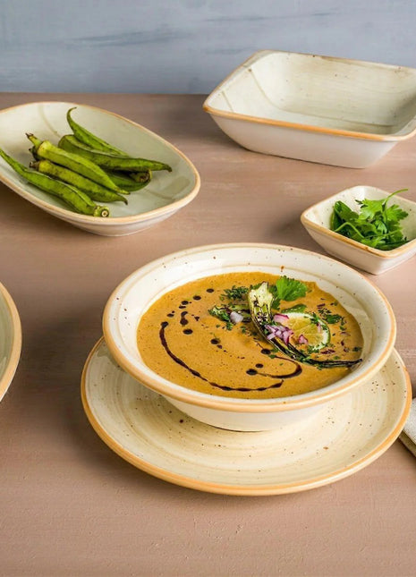 Bonna Aura Terrain Dinner Set - 28 Pieces for 6 People