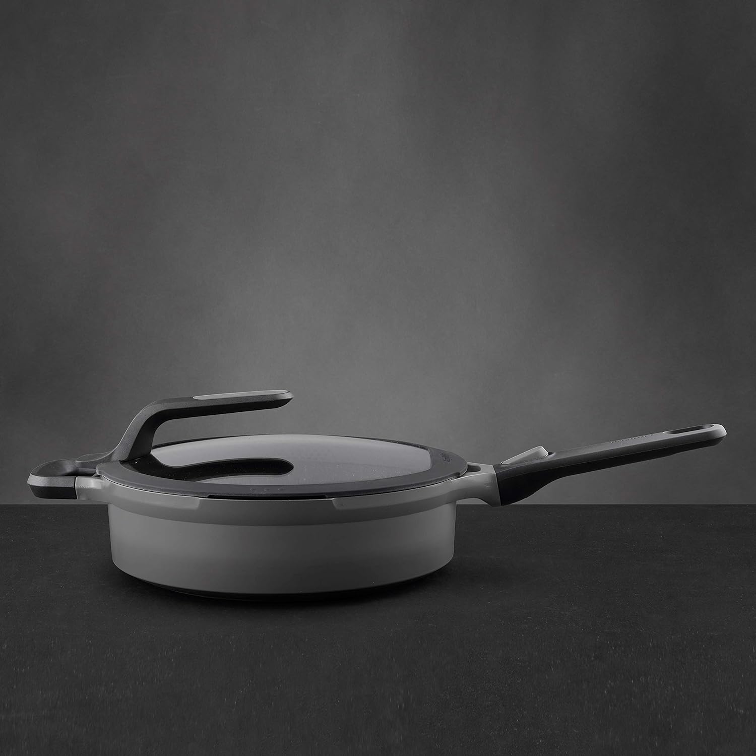 BergHoff Gem Covered Stay-Cool 2-Handle Sauté Pan Grey 28 cm