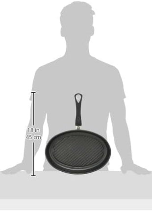 First Titanium Grill Pan with Removable Handle 35 cm