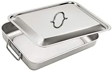 Inoxriv Eatitaly Oven Pan with Lid, 40 cm