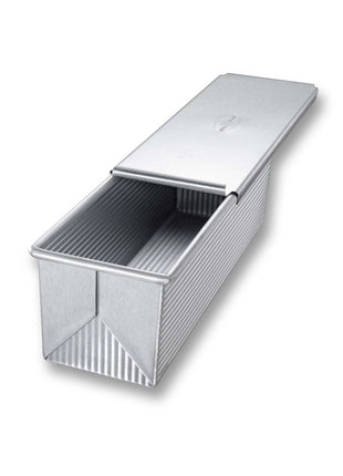 USA Pan Large Pullman Loaf Pan with Cover