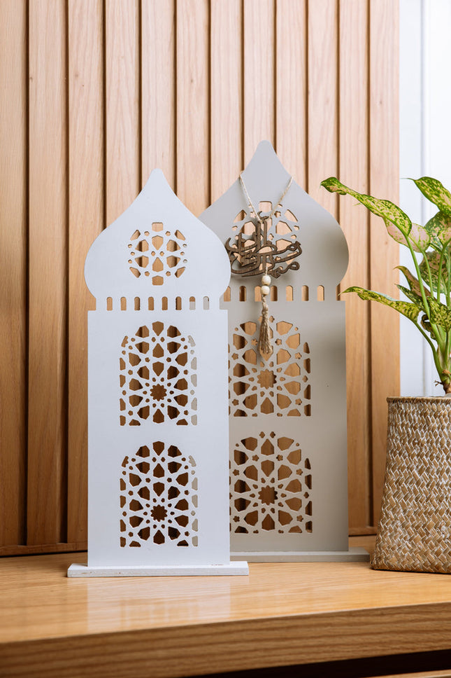 The Words Co Arabesque Lanterns - set of 2 Pcs