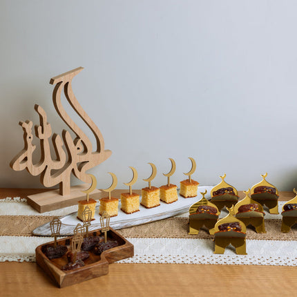 The Words Co Ramadan Lantern Food Topper – Set of 6