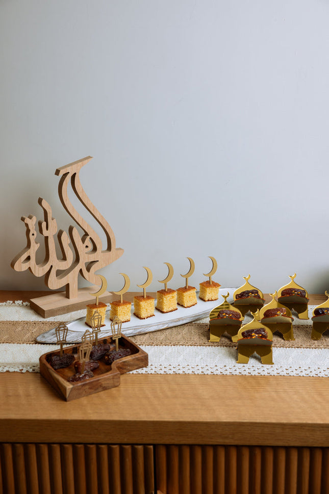 The Words Co Ramadan Lantern Food Topper – Set of 6