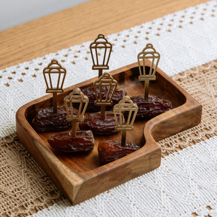 The Words Co Ramadan Lantern Food Topper – Set of 6