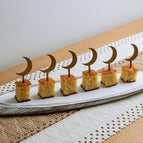 Ramadan Crescent Food Topper – (Set of 6 Pieces)