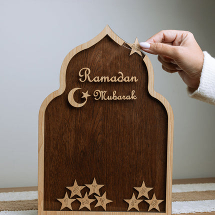 The Words Co Ramadan Daily Star Countdown Décor