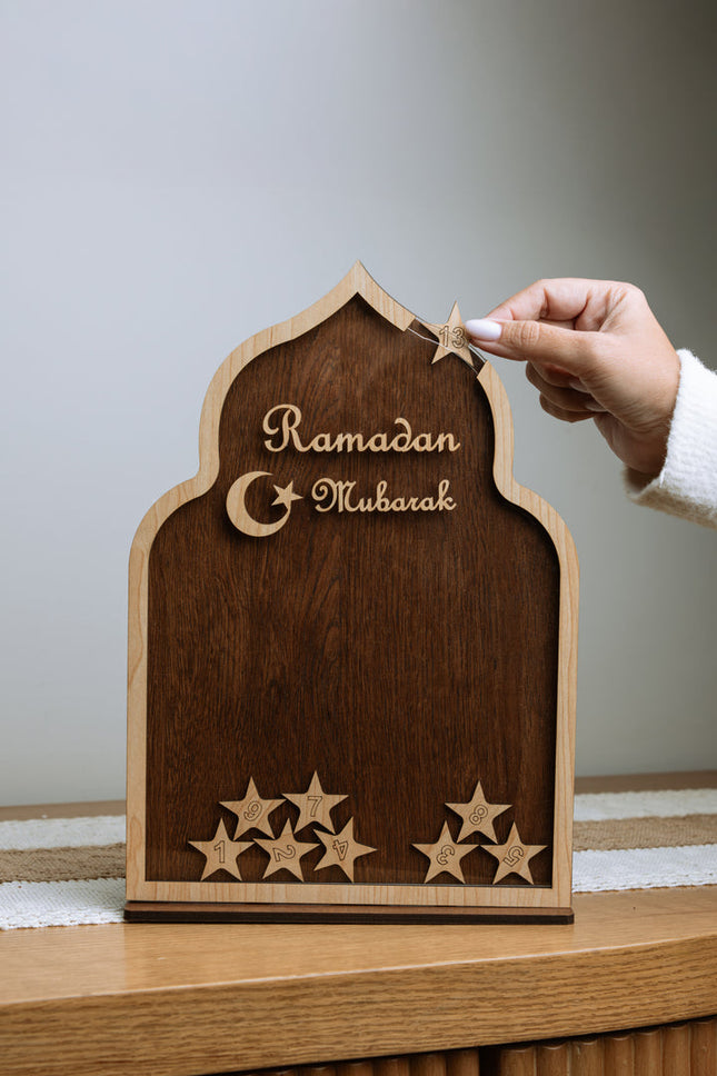 The Words Co Ramadan Daily Star Countdown Décor