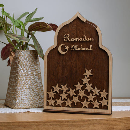 The Words Co Ramadan Daily Star Countdown Décor