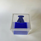 Single Box with Blue Knob