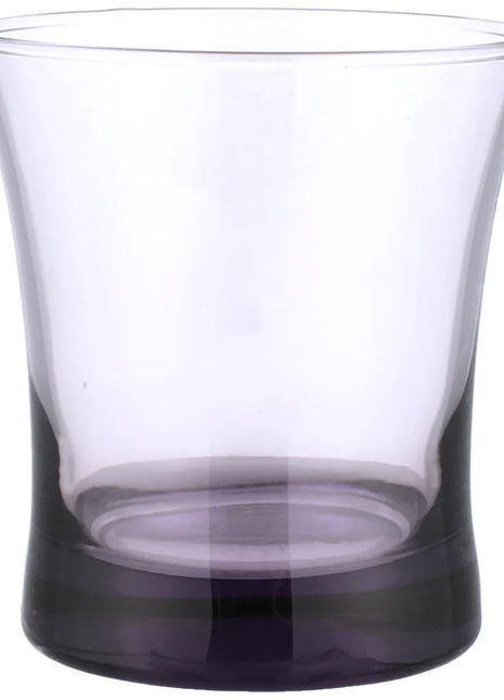 Pasabahce Carre Old Fashioned Glass - Purple, 205ml