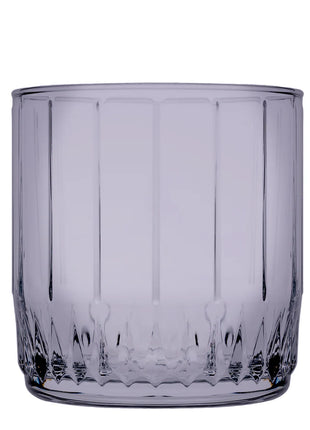 Pasabahce Leia Old Fashioned Glass - Purple, 265ml
