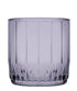 Pasabahce Leia Old Fashioned Glass - Purple, 265ml