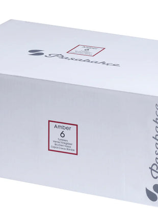 Pasabahce Amber Double Old Fashioned Glass (Set of 6) 440ml