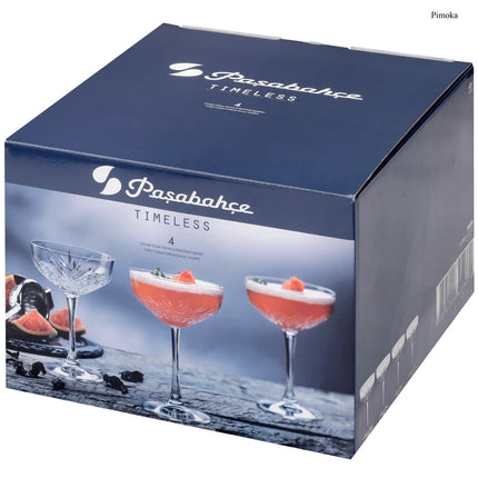 Pasabahce Timeless Champagne Coupe Glass - 255ml