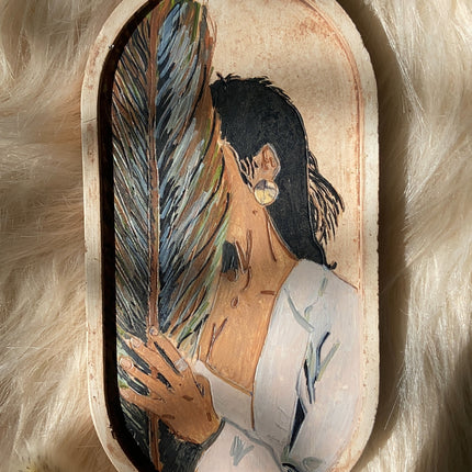 Wasl Beauty of Silence Boho Tray/Coaster